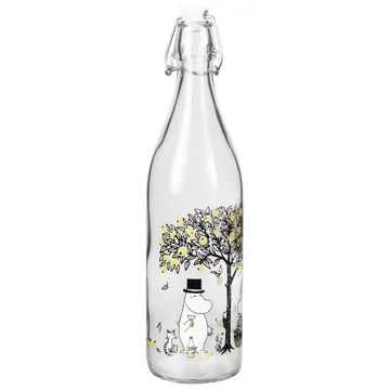 Moomin glass bottle 1 L - Apples - Muurla