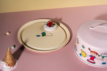 Pippi cake stand with dome - Birthday - Muurla