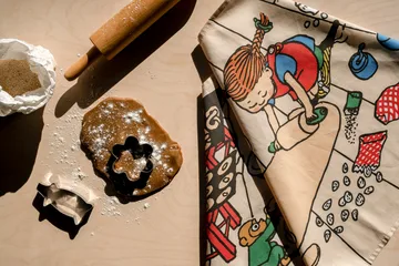 Pippi kitchen towel 50x70 cm - Baking - Muurla