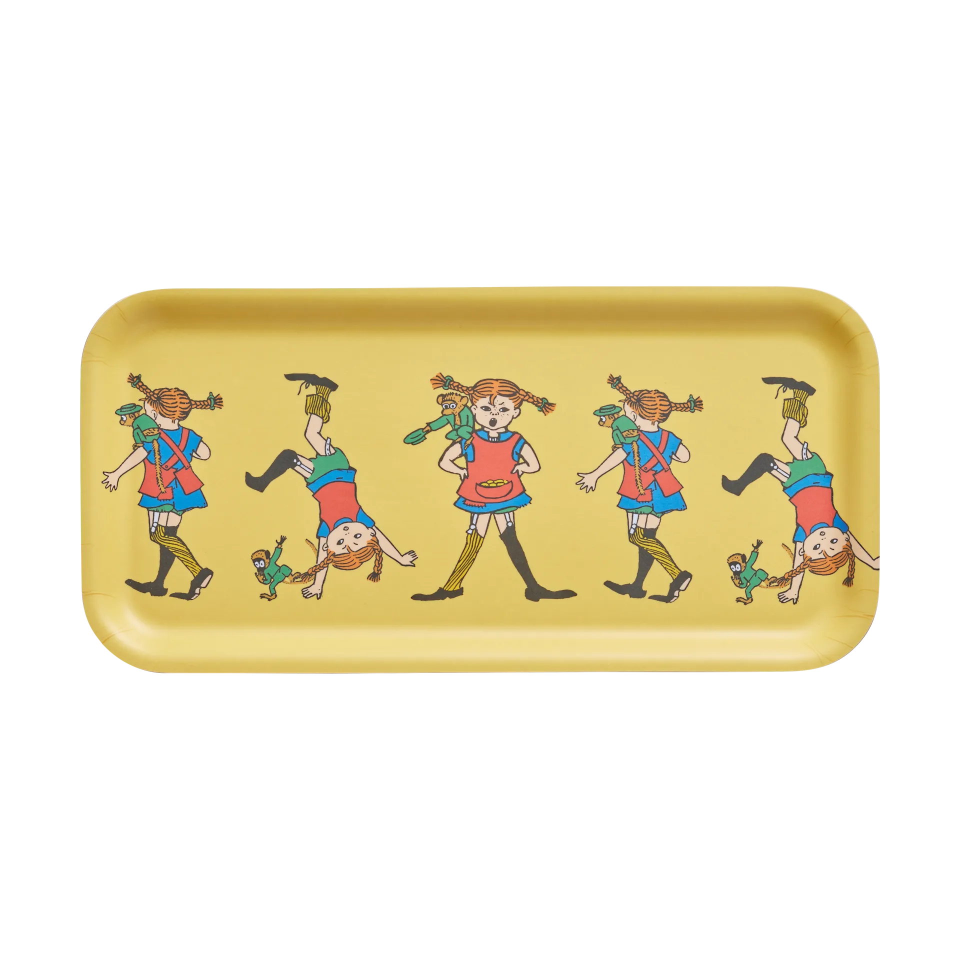 Pippi tray 13x27 cm, Pippi Longstocking Muurla