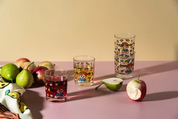 Pippi water glass 2 dl - Fruits - Muurla