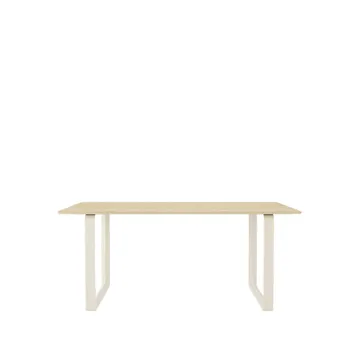 70/70 dining table 170x85 cm - Solid oak-Sand - Muuto