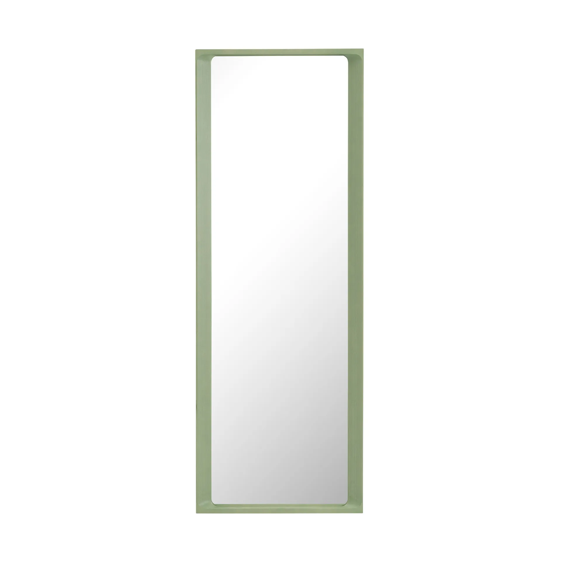 Arced mirror 170x61 cm, Light green Muuto