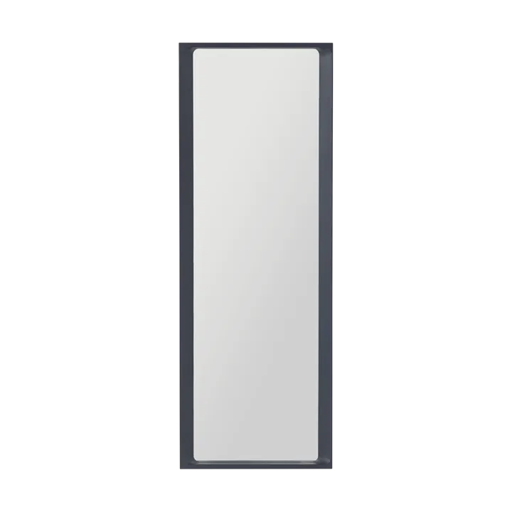 Arced mirror 170x61 cm - Midnight blue - Muuto