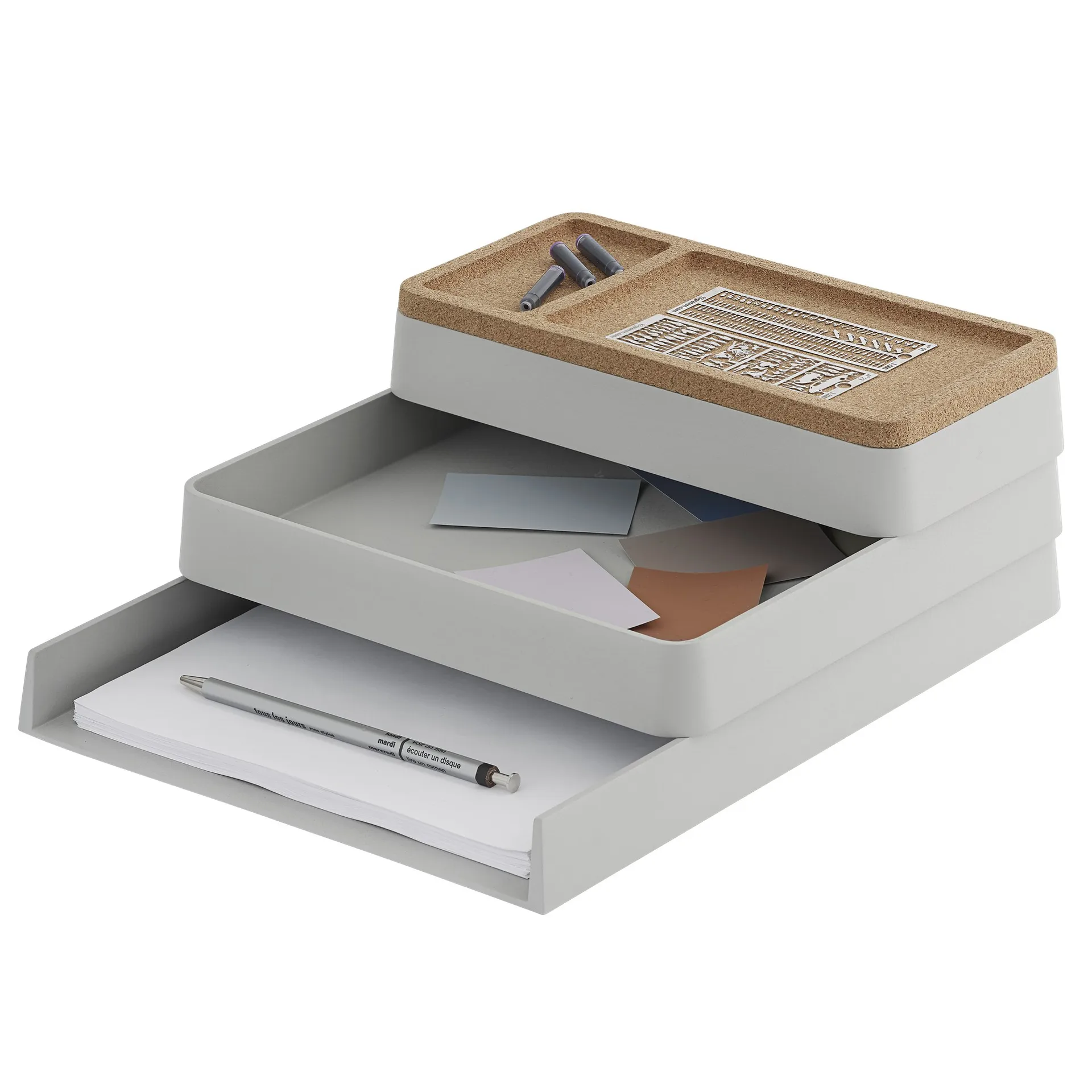 Arrange Desktop lid 12x24 cm, cork Muuto