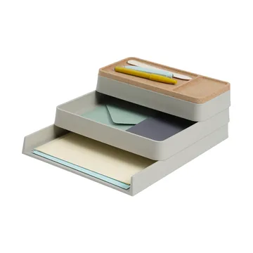 Arrange Desktop Storage - Configuration 1 grey - Muuto