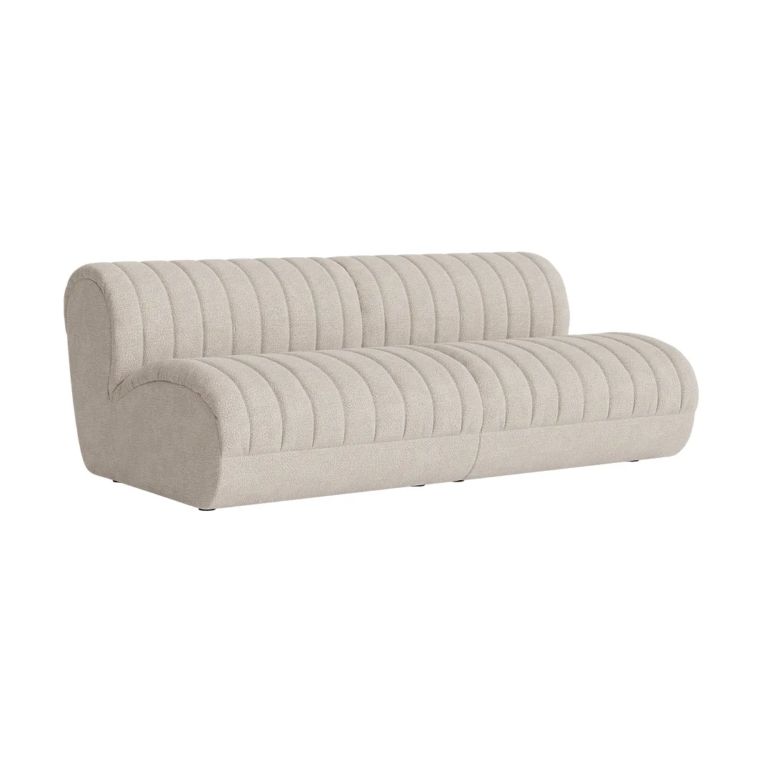 Coltre modular sofa, Configuration 1, turf-sand, 2-seater Muuto