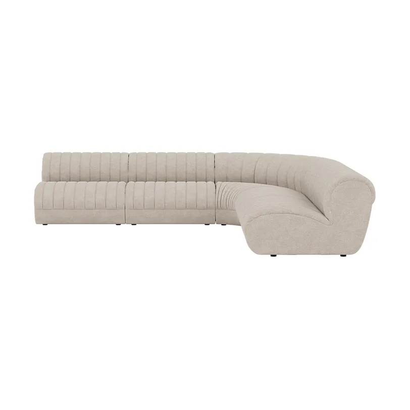 Coltre modular sofa, Configuration 1, turf-sand, corner sofa Muuto