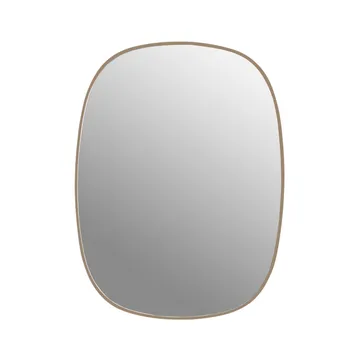Framed mirror - Rose-clear, 59x44 cm - Muuto