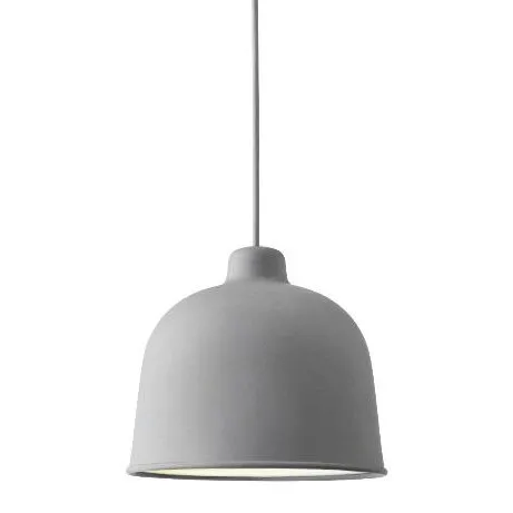 Grain pendant, grey Muuto