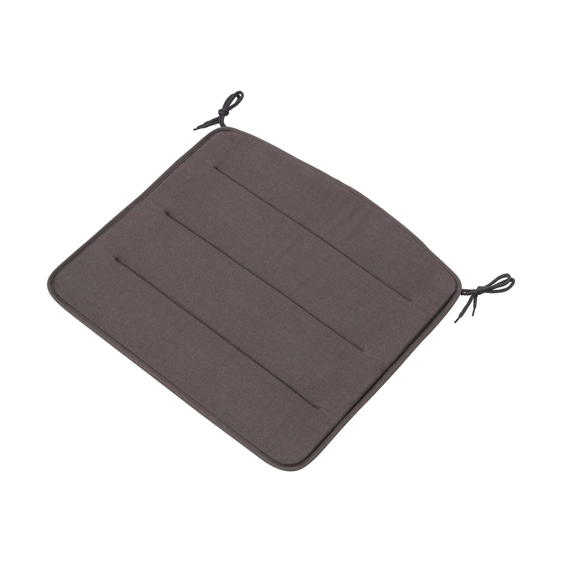 Linear Steel seat cushion for armchair, Dark grey Muuto