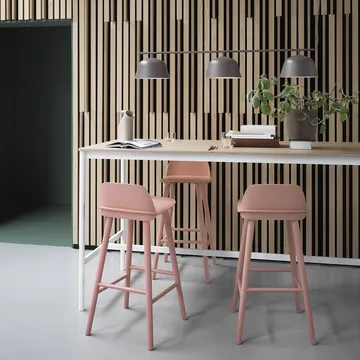 Nerd Barstool - tan rose - Muuto