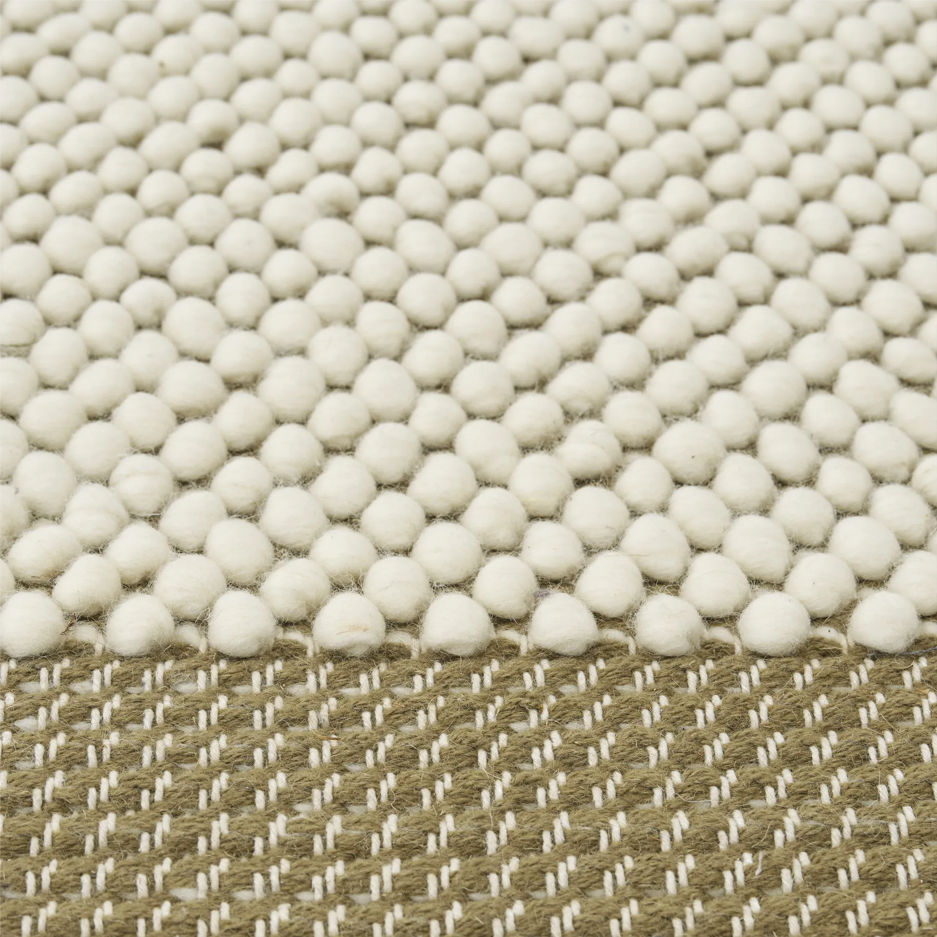 Pebble rug 200x300 cm, Brown green Muuto