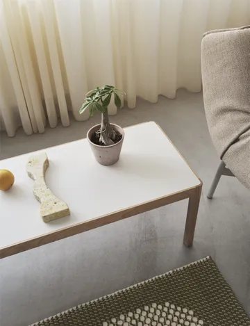 Pebble rug 200x300 cm - Brown green - Muuto