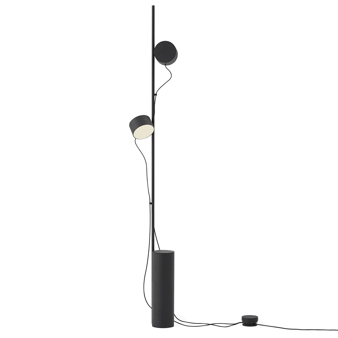 Post floor lamp, Black Muuto