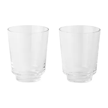 Raise glass 30 cl 2-pack - Clear - Muuto