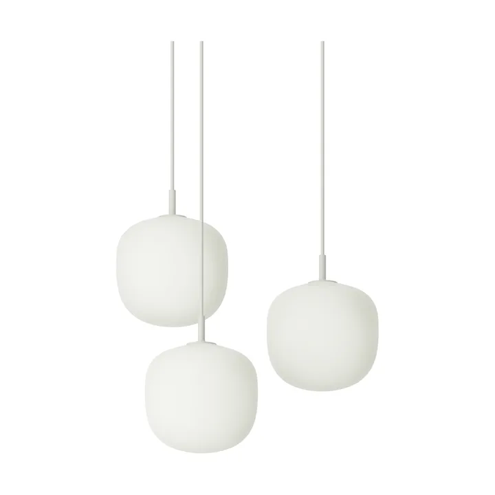 Rime Pendant Cluster 3 pendant lamp - White, Ø18 cm - Muuto
