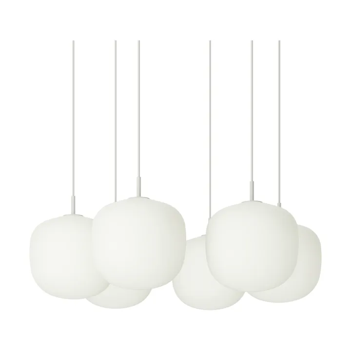 Rime Pendant Cluster 6 pendant lamp - Grey, Ø25 cm - Muuto