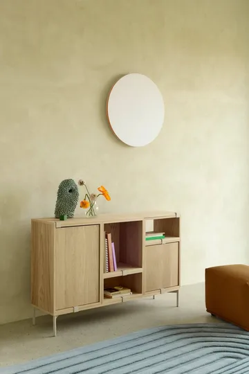 Stacked 2.0 open shelving, small - oak - Muuto