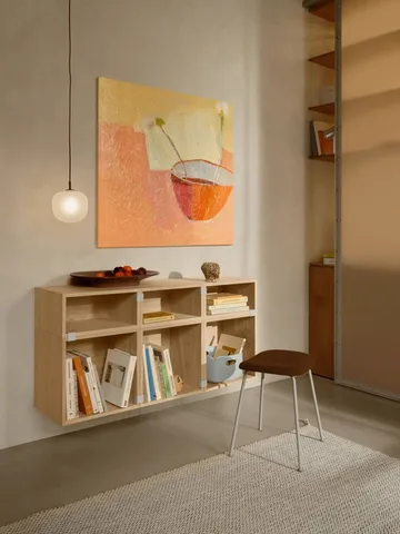 Stacked 2.0 open shelving, small - oak - Muuto
