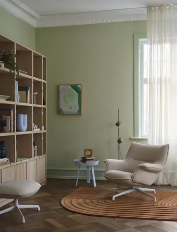 Stacked storage system Bookcase Configuration 1 - Grey - Muuto