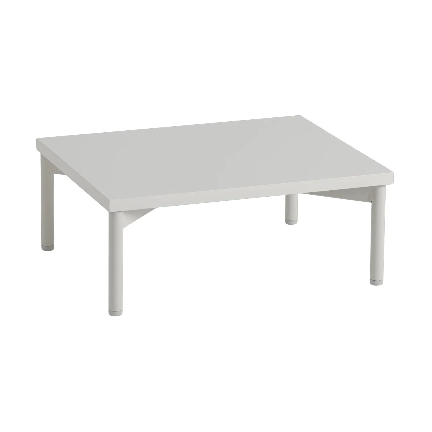Stacked storage system podium tube base 43.5x35 cm, Grey-grey Muuto
