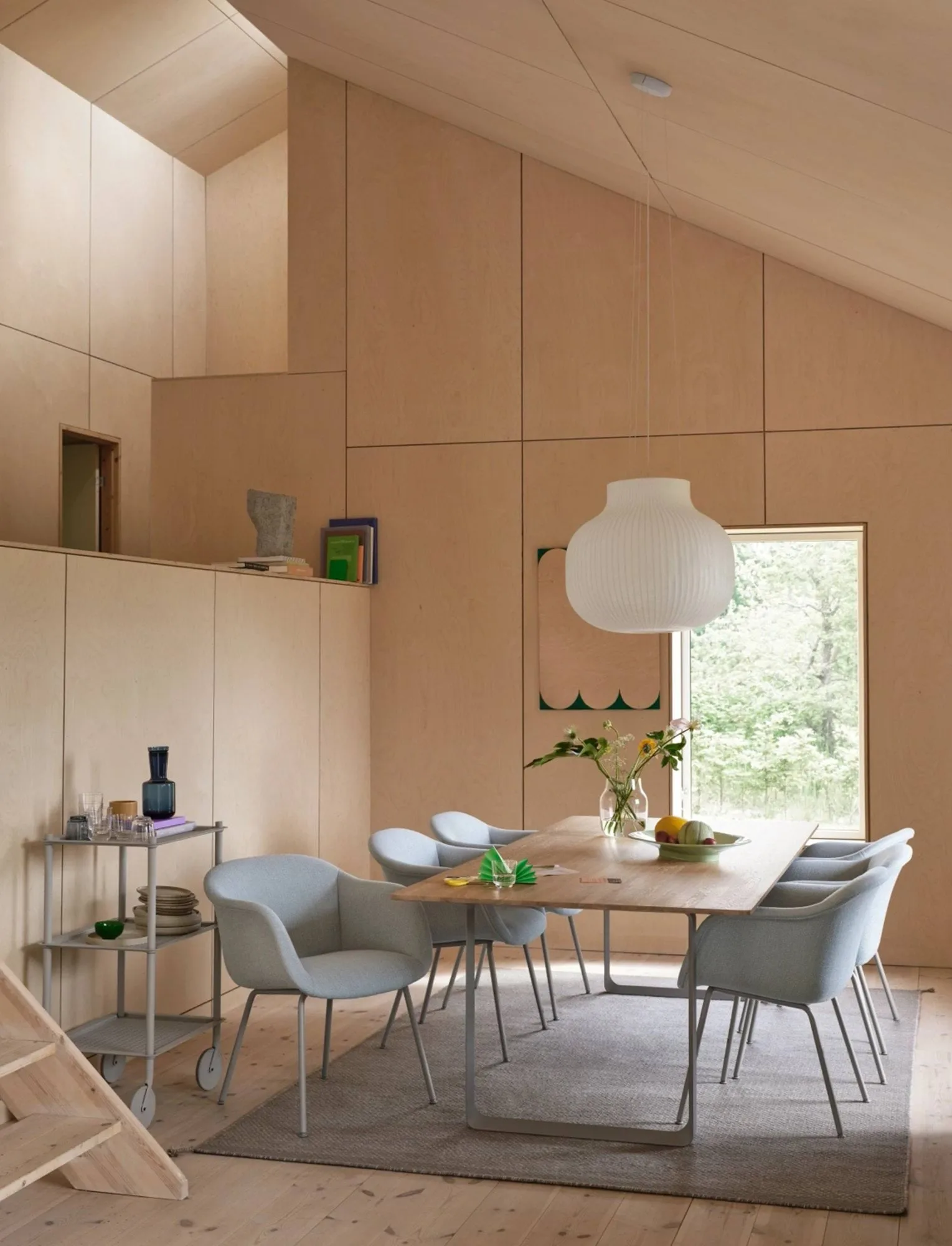 Strand ceiling lamp close, 60 cm Muuto