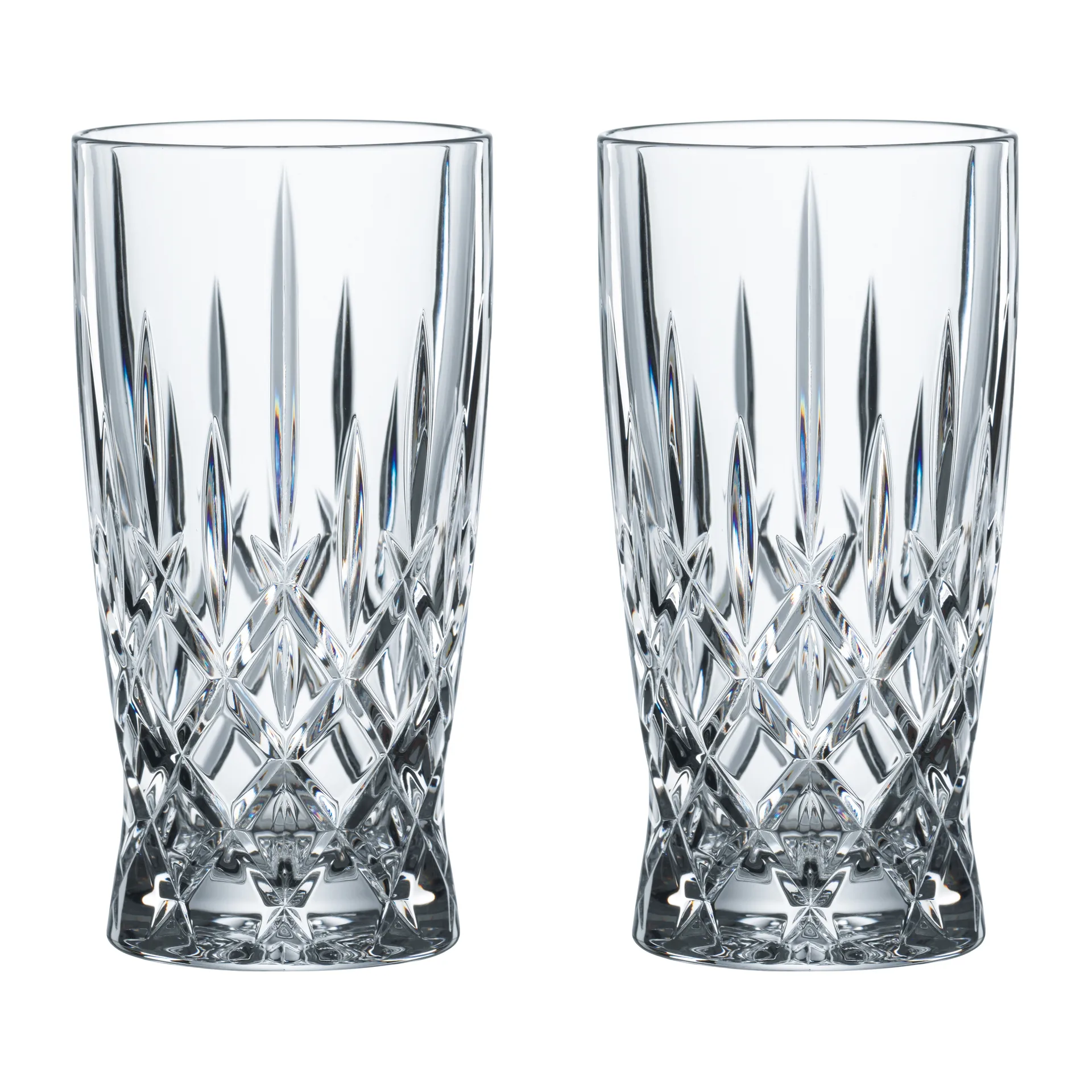 Noblesse Barista Latte glass 35 cl 2-pack, Clear Nachtmann
