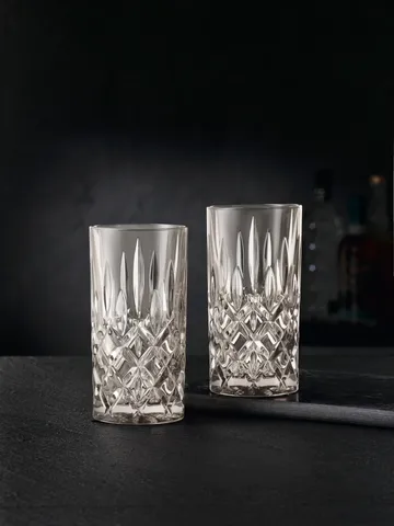 Noblesse Longdrink glass 39.5 cl 2-pack - Taupe - Nachtmann