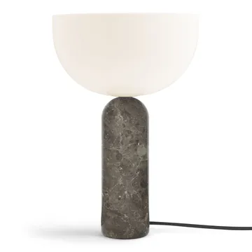 Kizu table lamp large - Gris du marais - New Works