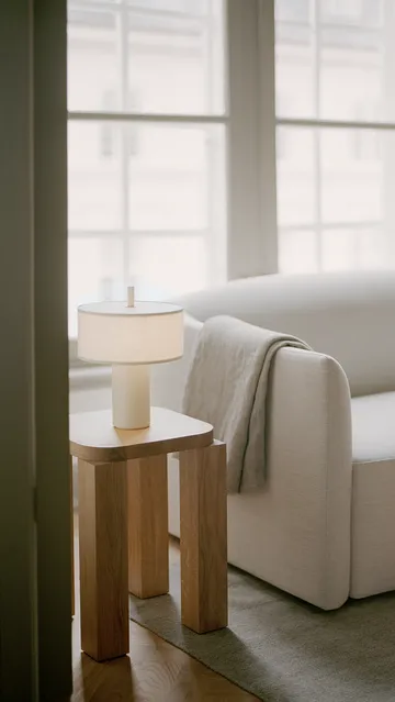 Margin portable table lamp - White - New Works