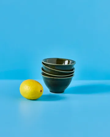 Hala bowl Ø12 cm 4-pack - Green - Nicolas Vahé