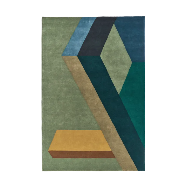 ASPEKT wool rug Pavilion Petroleum - 200x300 cm - NJRD