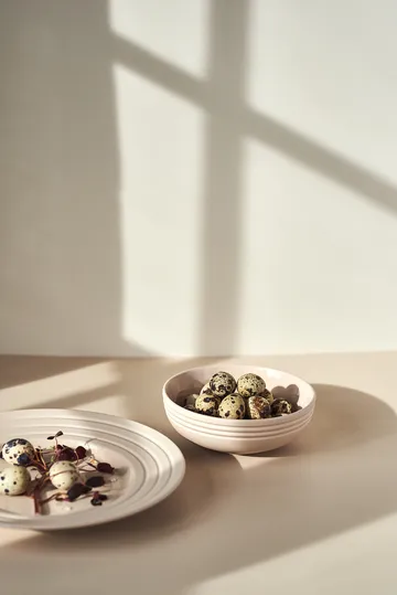 Lines bowl Ø16 cm 6-pack - beige - NJRD