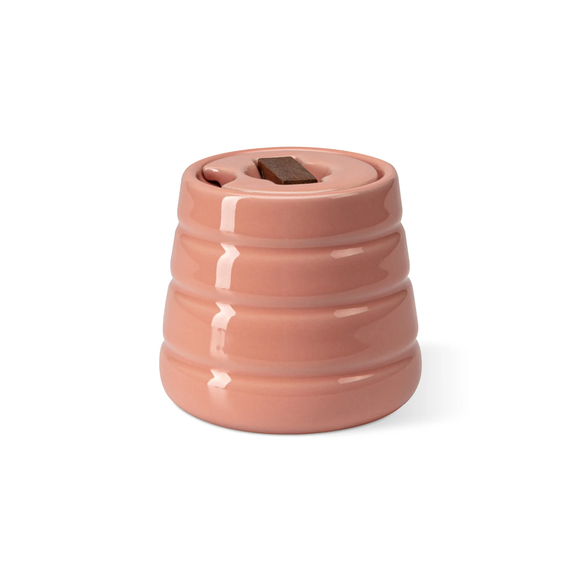Lines sugar bowl, pink NJRD