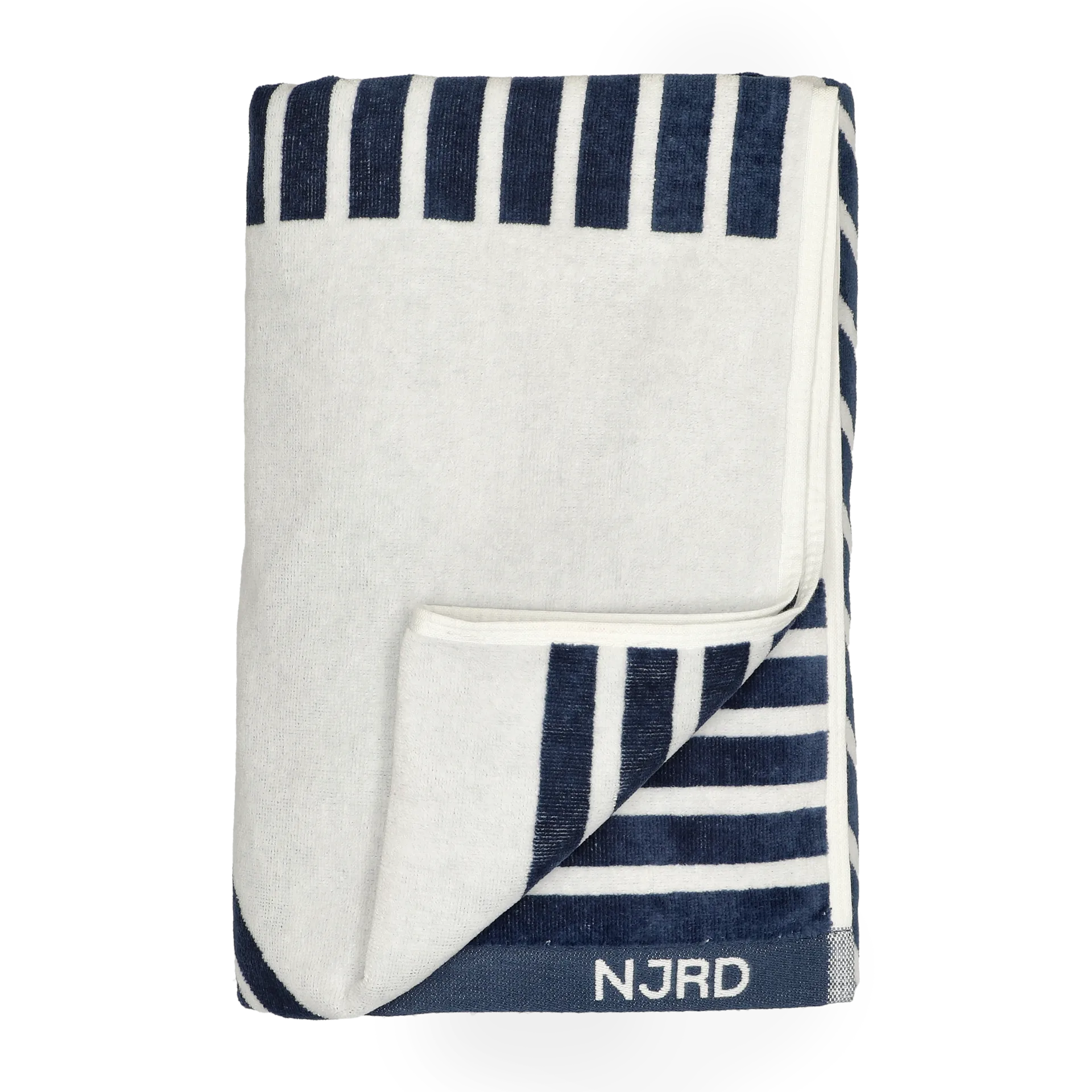Stripes bath towel 100x150 cm, Blue NJRD
