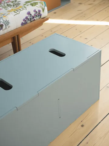 Cube Long storage box - Olive green - Nofred