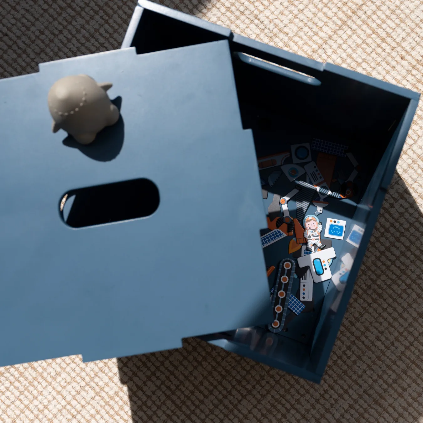 Cube Storage storage box, Blue Nofred