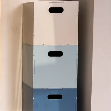Cube Storage storage box - Blue - Nofred