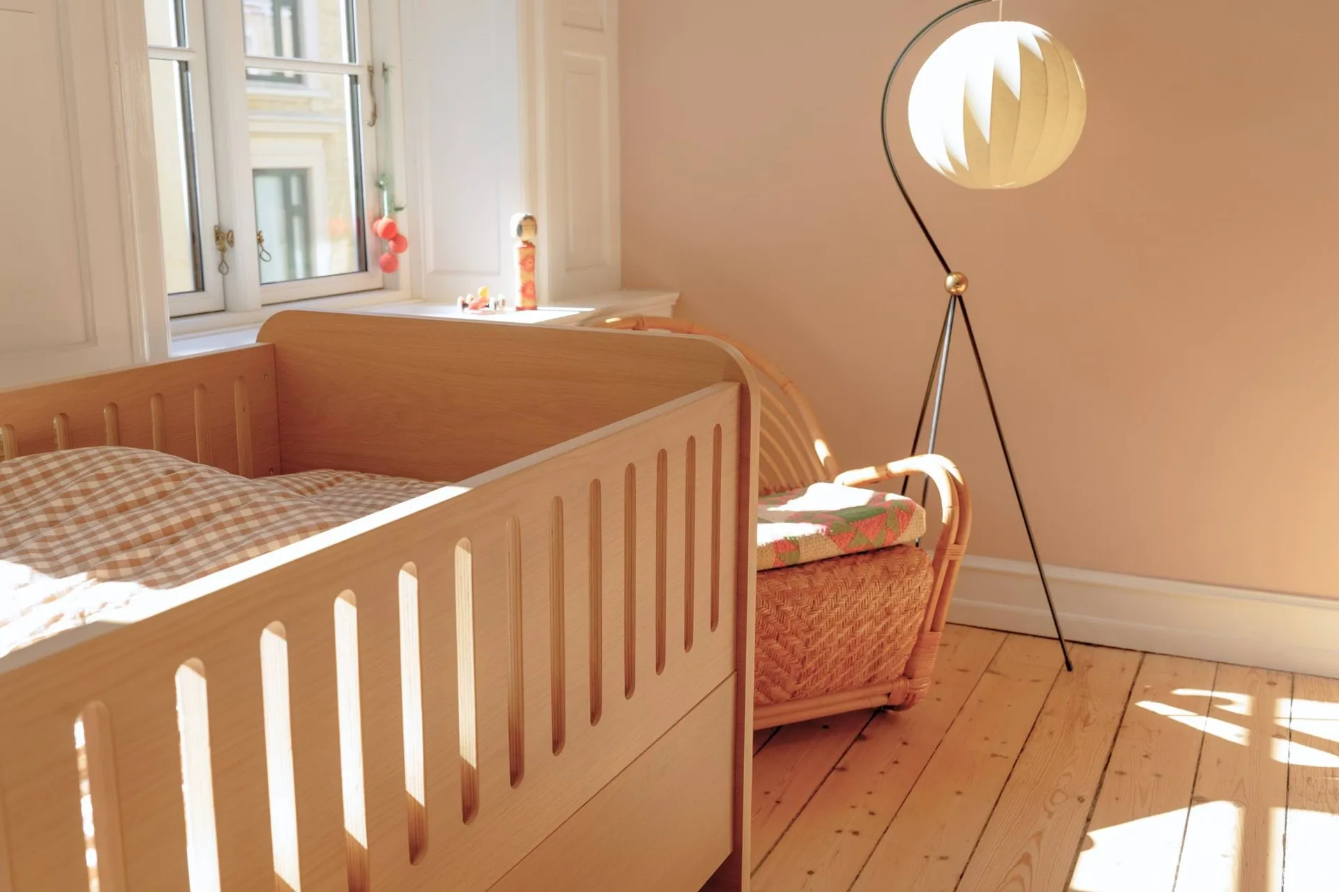 Form baby & junior bed 166x77.5x87 cm, Oak Nofred