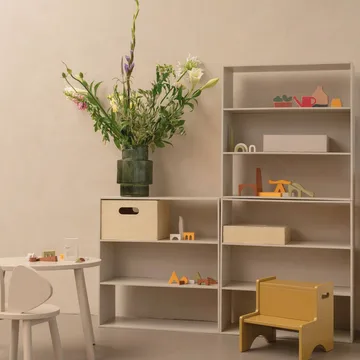 Kiddo Shelving children's shelf - Beige - Nofred