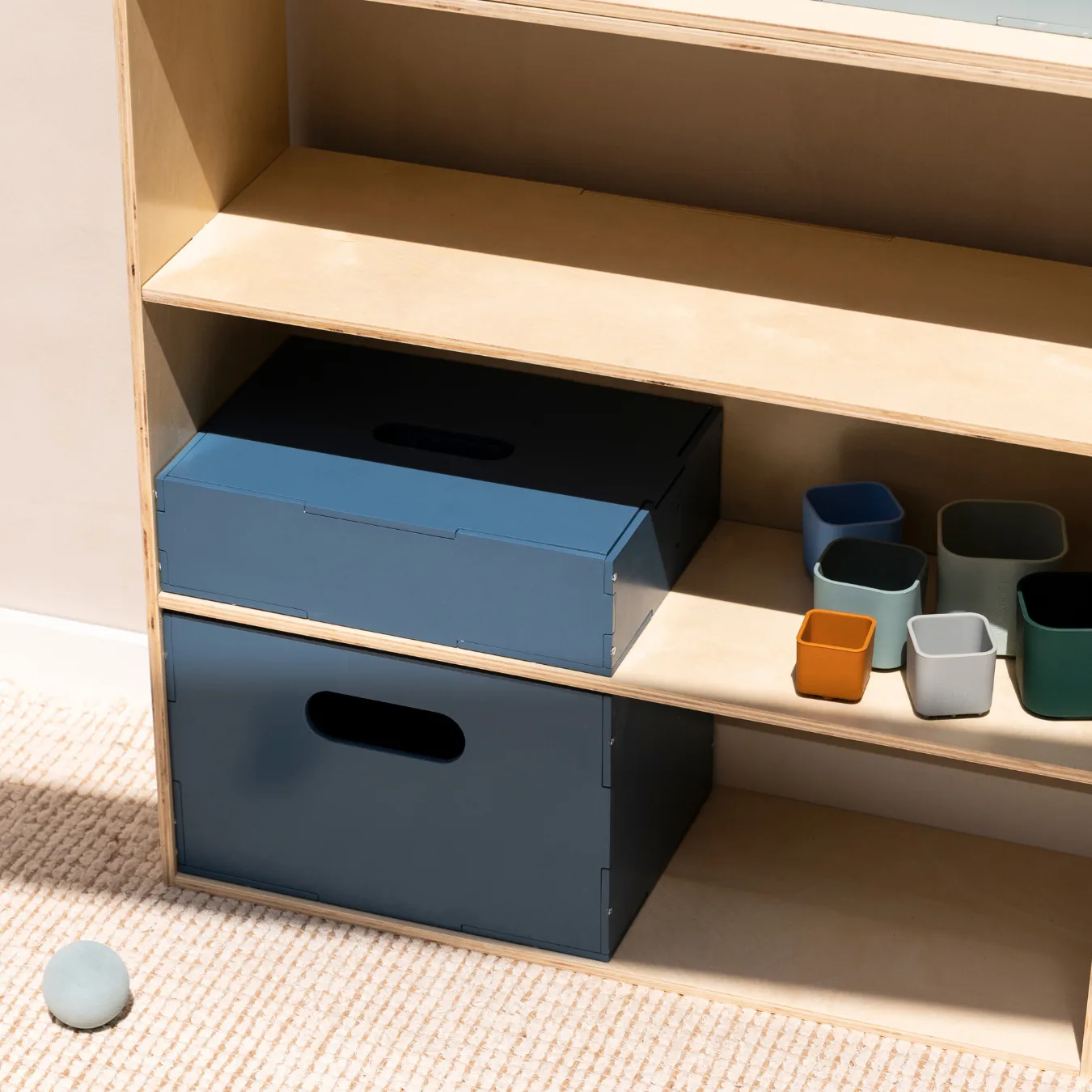 Kiddo Tool Box storage box, Blue Nofred