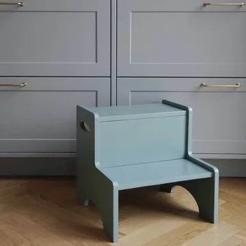 Step Up children's stool - Olive green - Nofred