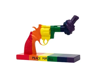 Peace for All decoration 19 cm - Multi - Non Violence