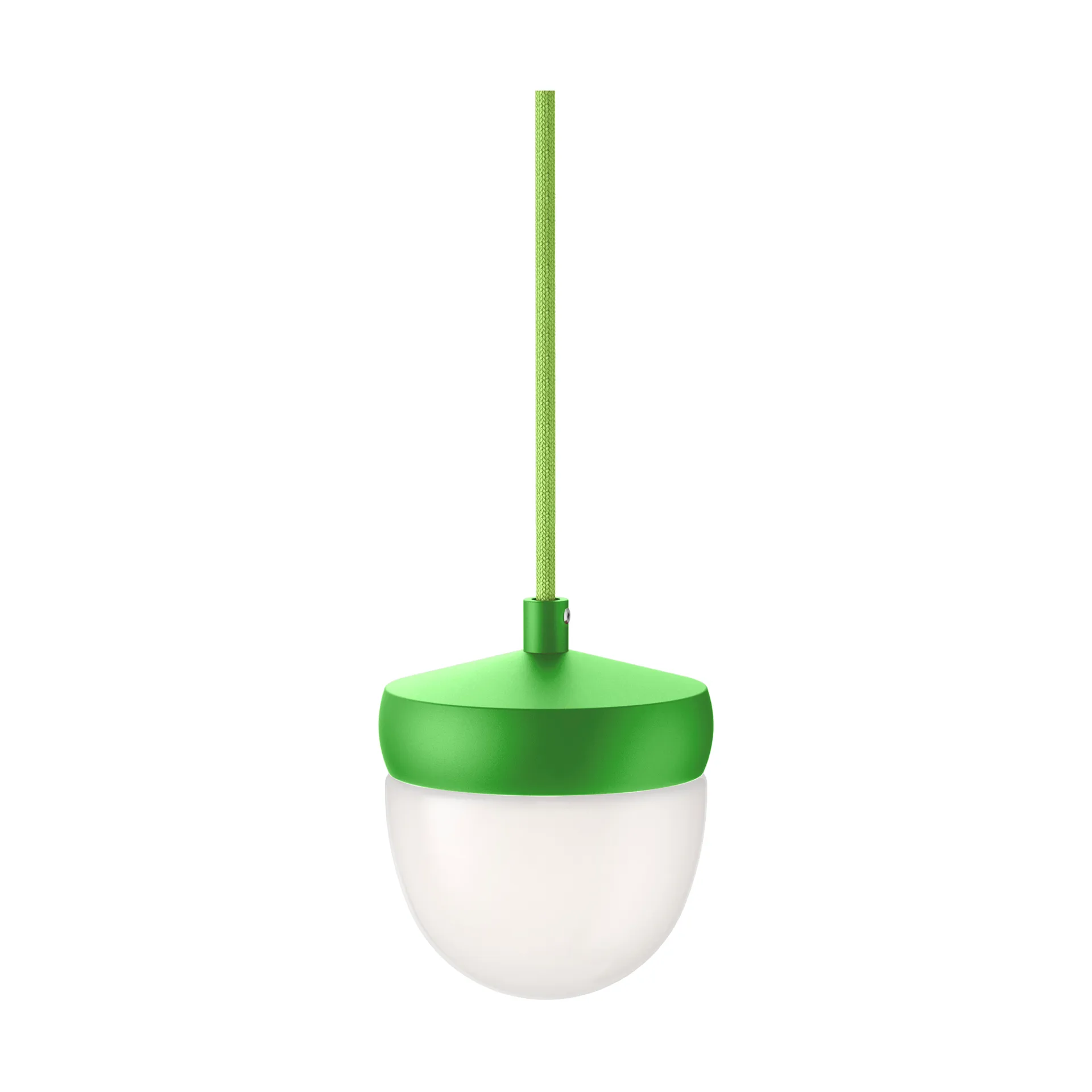 Pan pendant frosted 10 cm, Light green-light green Noon