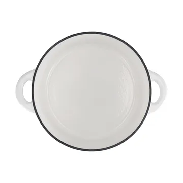 Nordwik cast iron pot round 5 l - White - Nordwik