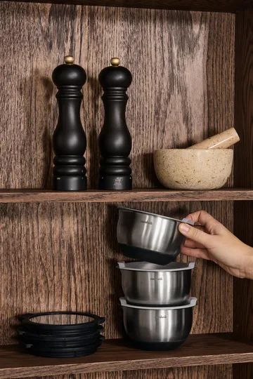 Nordwik mini bowls with premium lid - 3-pack - Nordwik