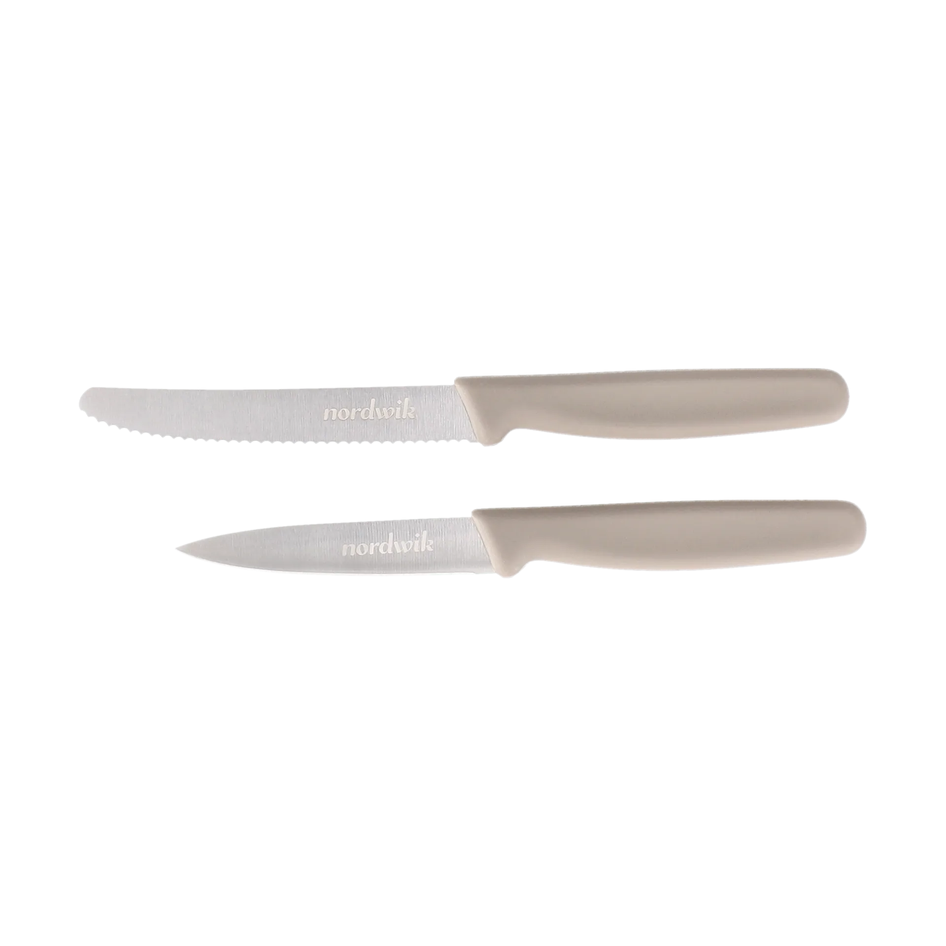 Nordwik paring knife 2 piece, Taupe Nordwik
