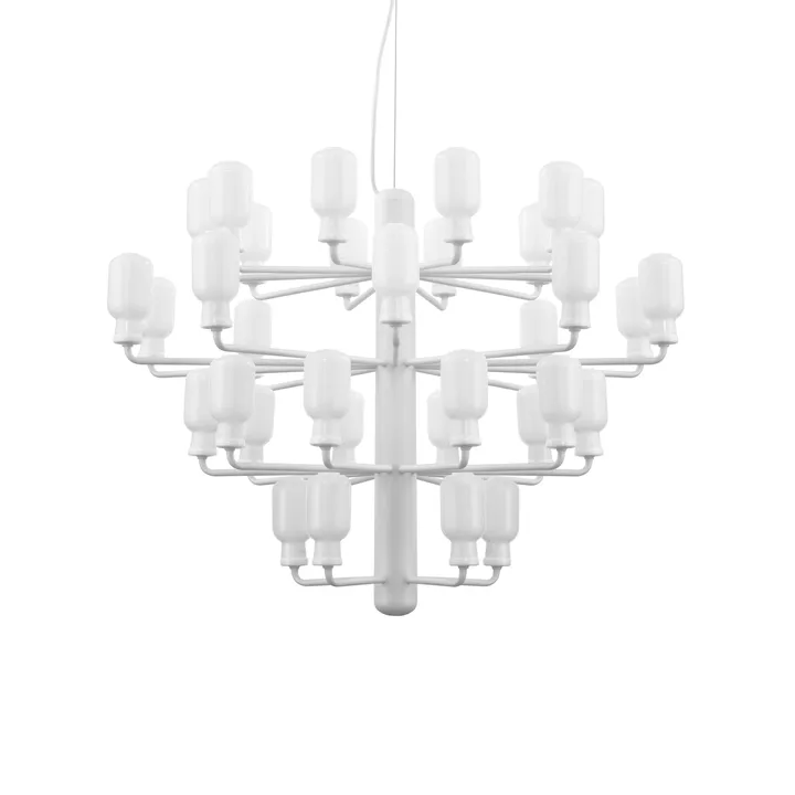 Amp Chandelier - White, large - Normann Copenhagen