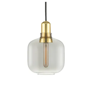 Amp lamp small - Smoke-brass - Normann Copenhagen